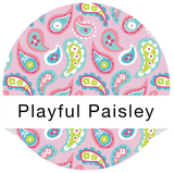 Playful Paisley | FuzziBunz | Diaper Tote
